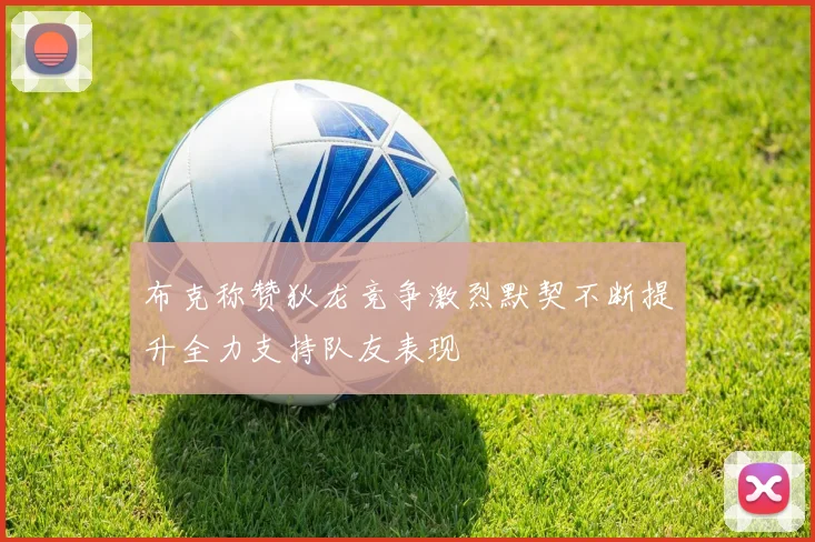布克称赞狄龙竞争激烈默契不断提升全力支持队友表现