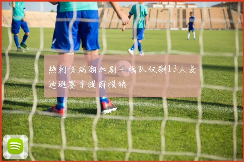 热刺伤病潮加剧一线队仅剩13人麦迪逊赛季提前报销