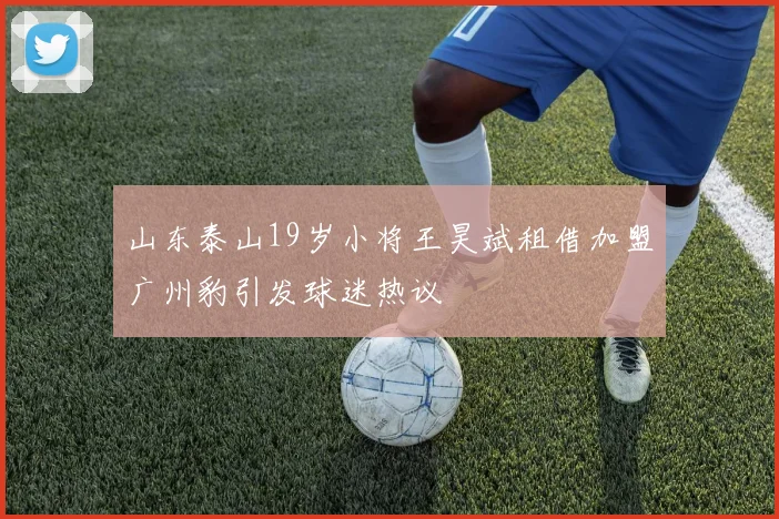山东泰山19岁小将王昊斌租借加盟广州豹引发球迷热议